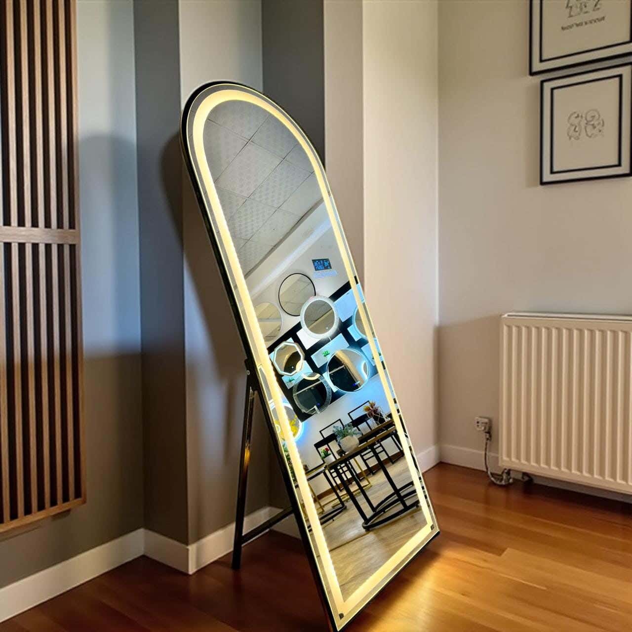 Lionhose Touch Glass Mirrors, with Speaker, Bluetooth, Heater and Clock, 170 x 60 cm