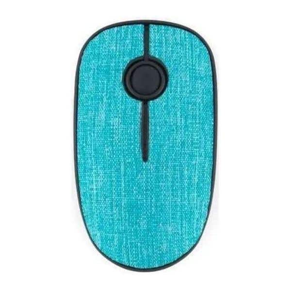 Iconz WM04L Mouse Wireless Silent Fabric - Blue