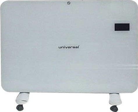 Universal PCH-153TSD-WH Electric Glass Heater, 1500 Watt - White