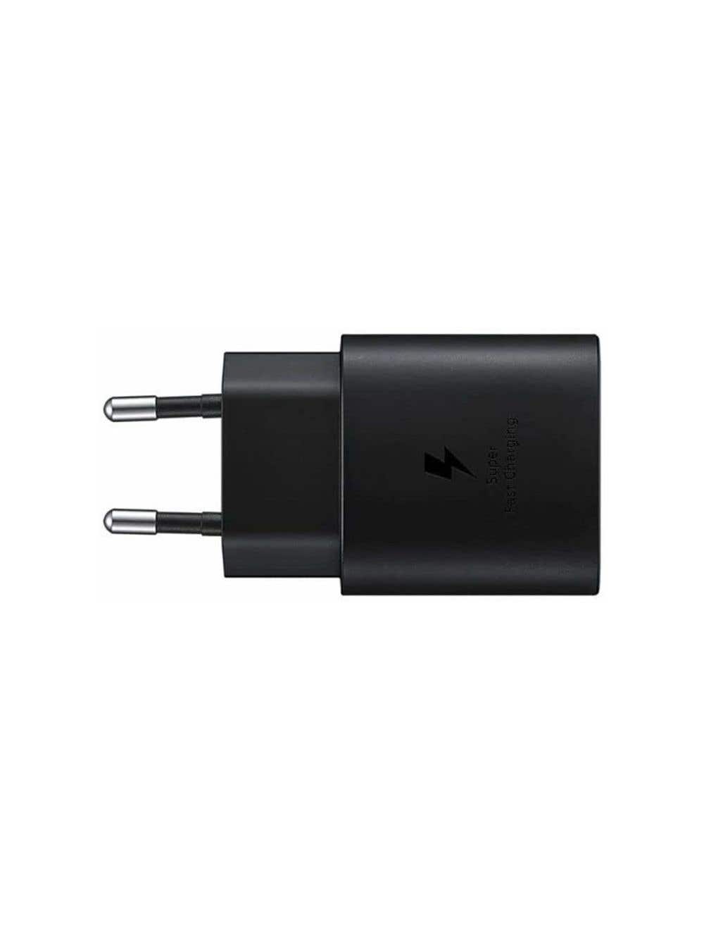 Samsung 2 Pin USB-C Wall Charger , 1 Port , 25W - Black