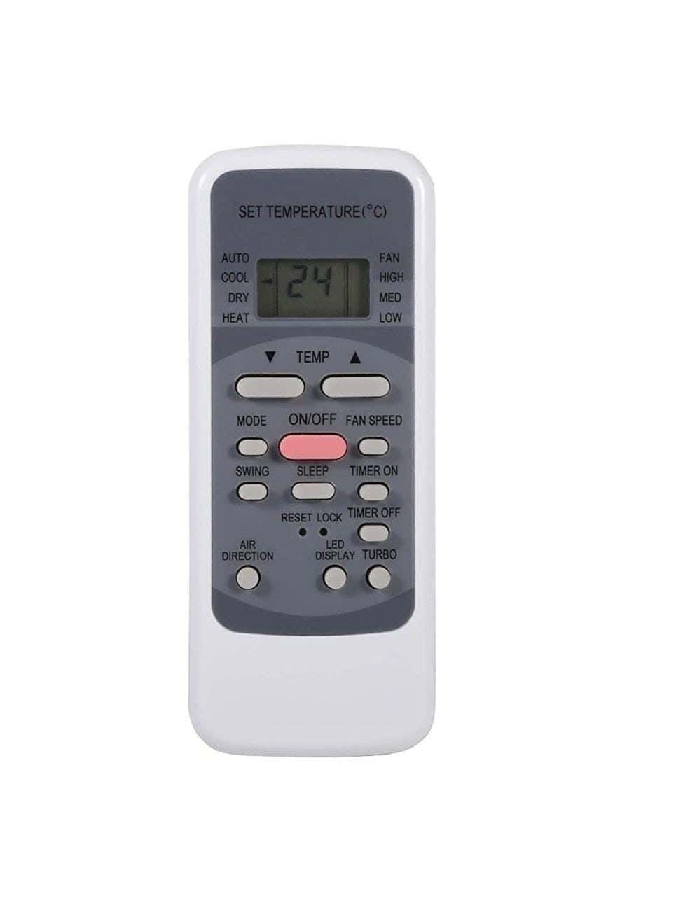 Media & Power Air Conditioner Remote Control - White