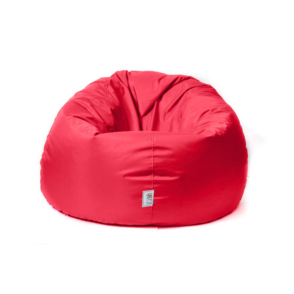 Waterproof Fabric Bean Bag, 97×97 cm - Red