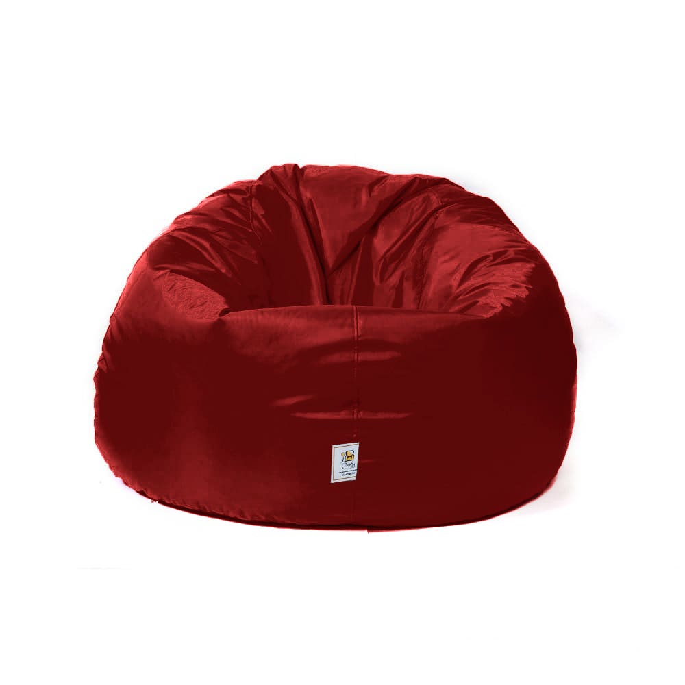 Waterproof Fabric Bean Bag, 80×97 cm - Burgundy