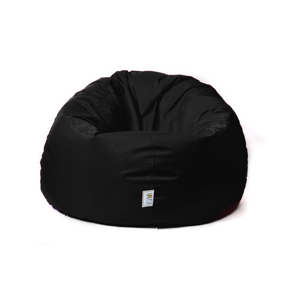 Waterproof Fabric Bean Bag, 80×97 cm - Black