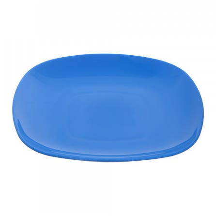 Mask Flat Plate, 21 cm - Blue