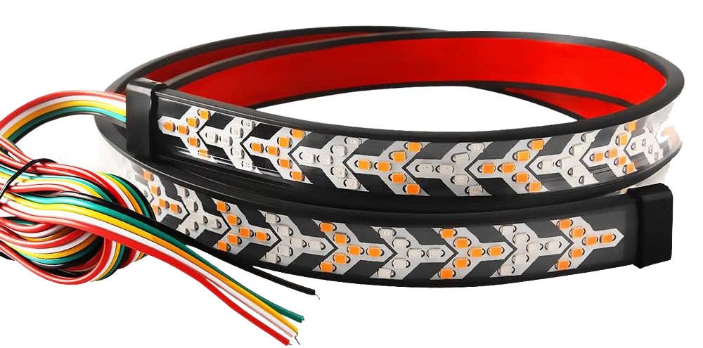 Arrow Plastic Truck Tailgate Light Bar, 120 cm, Multicolor