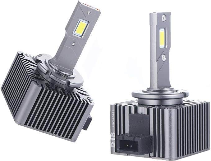 TACPRO D1S Plastic LED Headlight Bulb, 75 W, 6500 K, 10000 LM, 30000 H, Silver