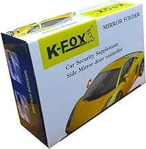 K-Fox Plastic Car Mirror Assembly Unit, Multicolor