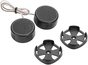 Plastic Audio Dome Speaker Tweeter, Black