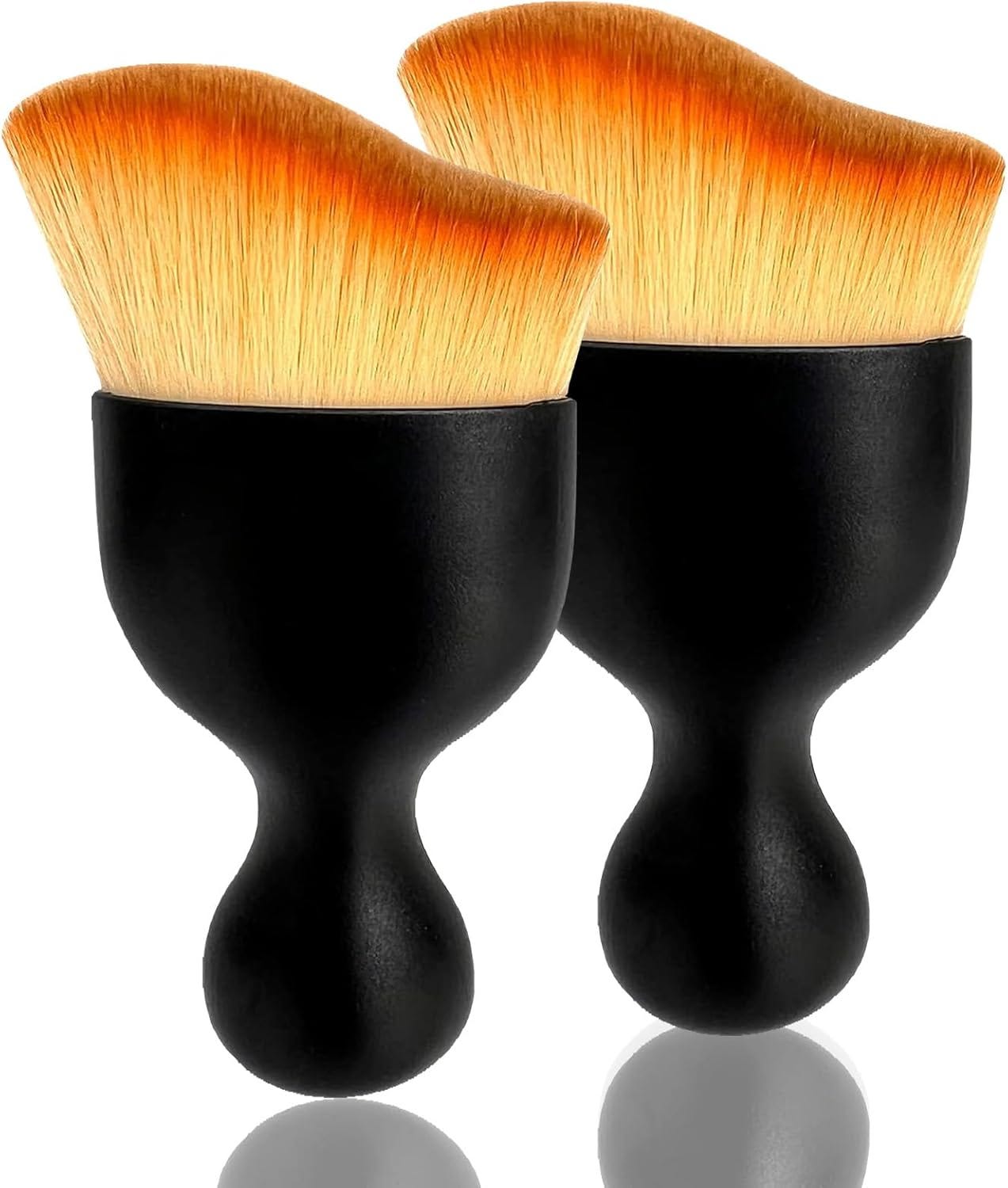 Soft Car Interior Dust Brush - Black