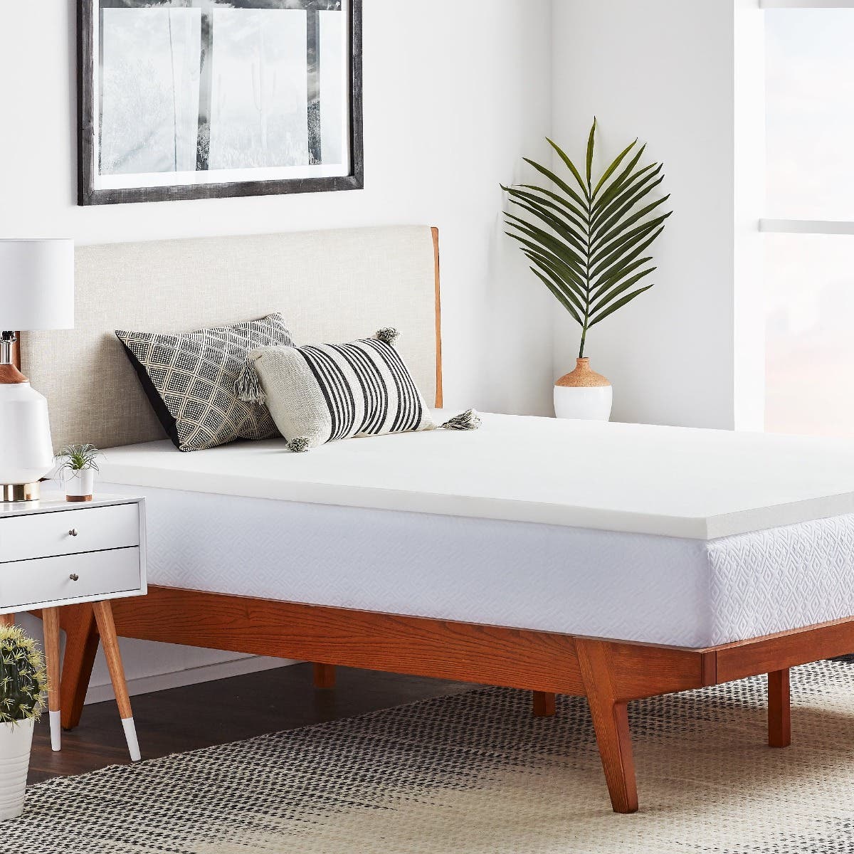 Bed N Home Memory Foam Mattress Topper, Length 200, Height 5 cm