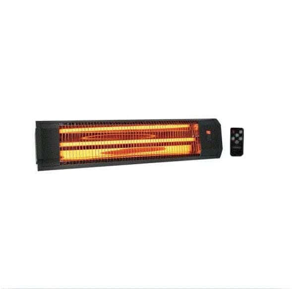 Kumtel Electric Heater, 1800 Watts, MVR-1800 - Black