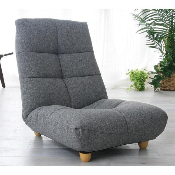 Red Beech Wood Arm Chair, 60×40×60 cm - Grey