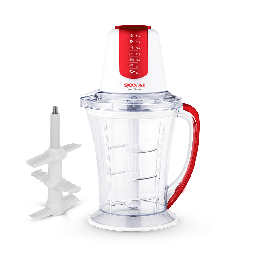 Sonai MAR-3077 Chopper, 1.5 Liters, 6 Blades, 700 Watt