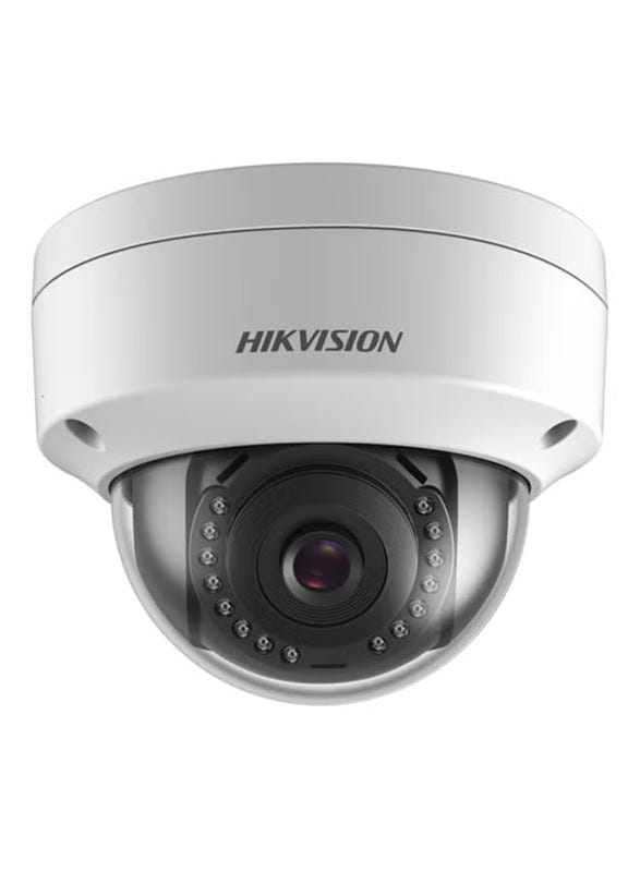 Get Hikvision Network Camera, 2MP, DS-2CD1123G0-I - White with