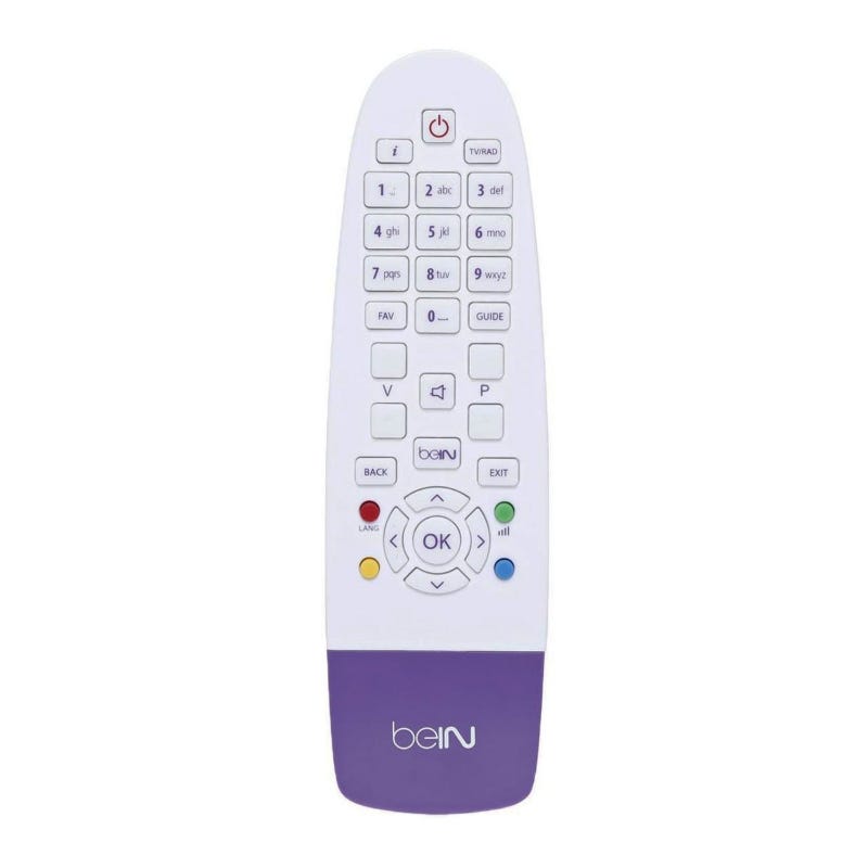 REMOTECONTROL276 Remote Control, Compatible With Bein Sport Devices, REMOTECONTROL276 - Purble White