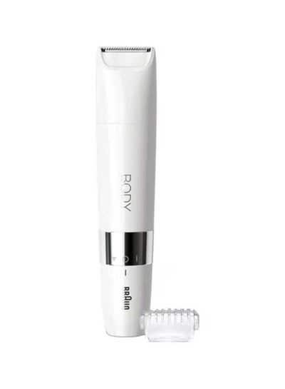 Braun Mini Body Hair Trimmer, Wet & Dry, BS1000 - White