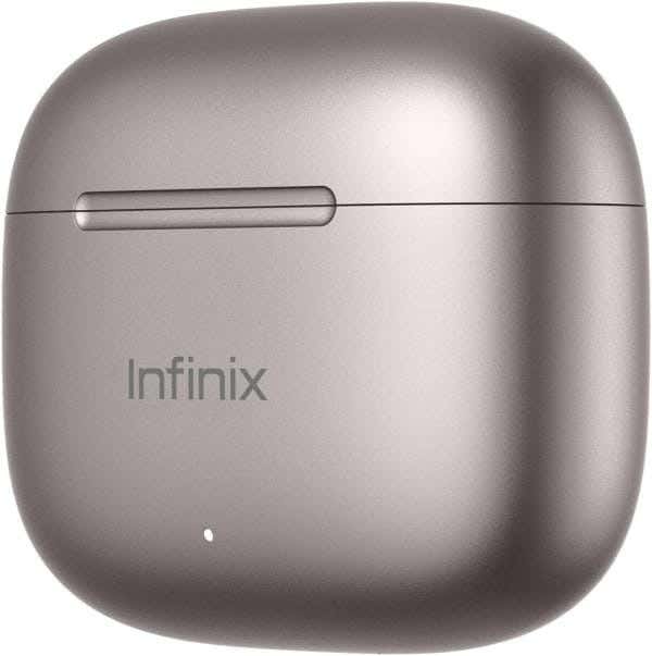 Infinix AirPods, 36dB ANC Noise Cancellation, 6 Microphones, N4Pro (XE32) - Titanium Gray