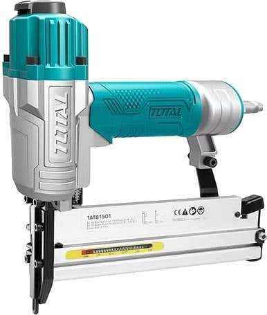 Total TAT81501 Air Stapler, 2 In 1 Staples And Nailers - Green Silver