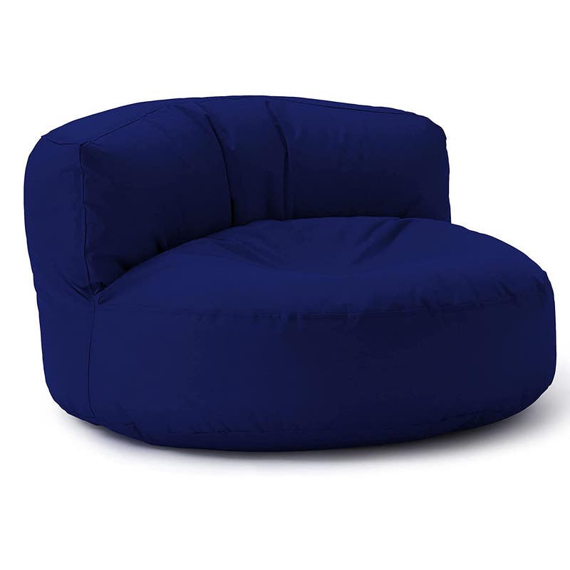 Cozy Twix Bean Bag, 50×90×90 cm - Navy