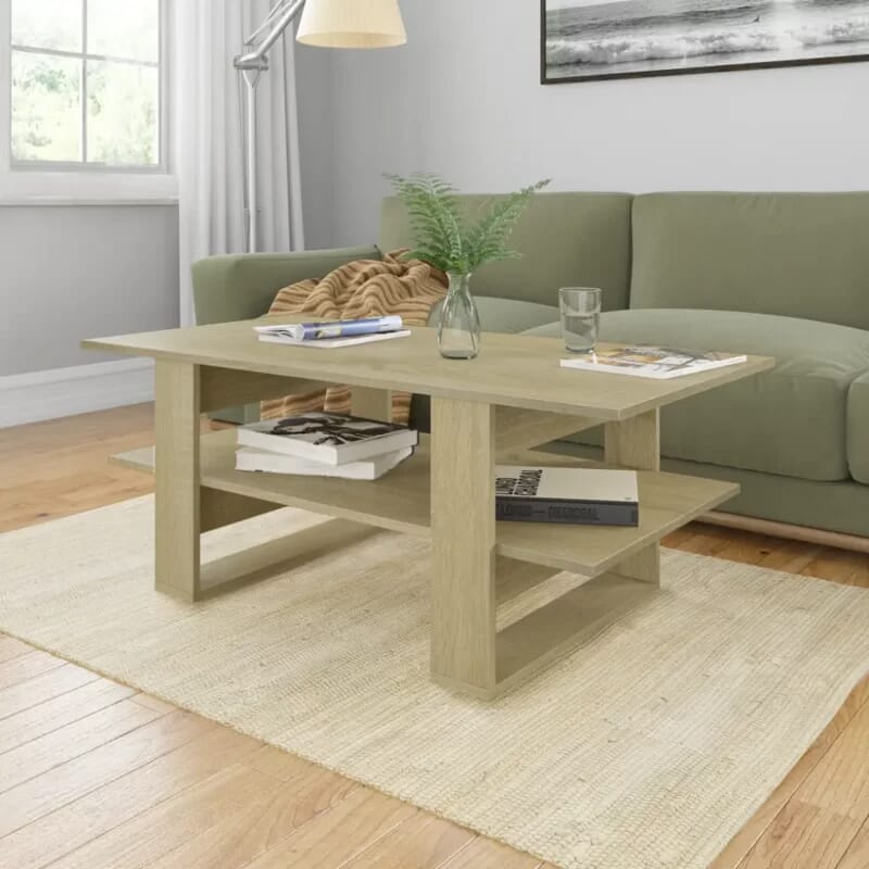 Get Modern Center Table Chipboard, 40x110x55 cm - Brown with best ...