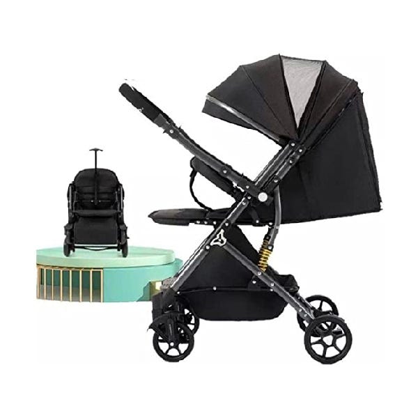 Get Baby Stroller, 110×40×50 cm - Black with best offers | Raneen.com