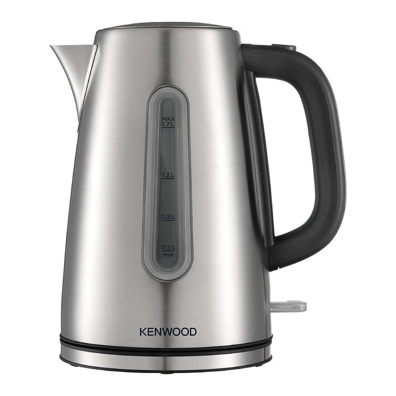 Kenwood ZJM10.000SS Stainless Steel Cordless Kettle, 1.7 Liter, 2200 Watt - Silver