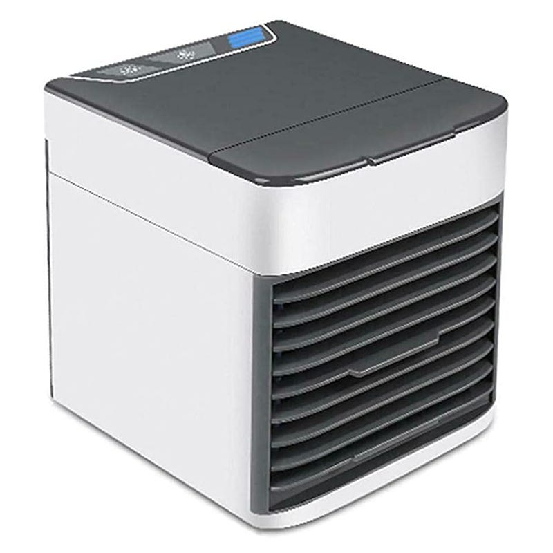 Portable Air Cooler, 1 Liter, 3 Speeds - White