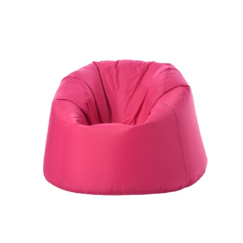 Penguin Waterproof Bean Bag, 109×60 cm - Fuchsia