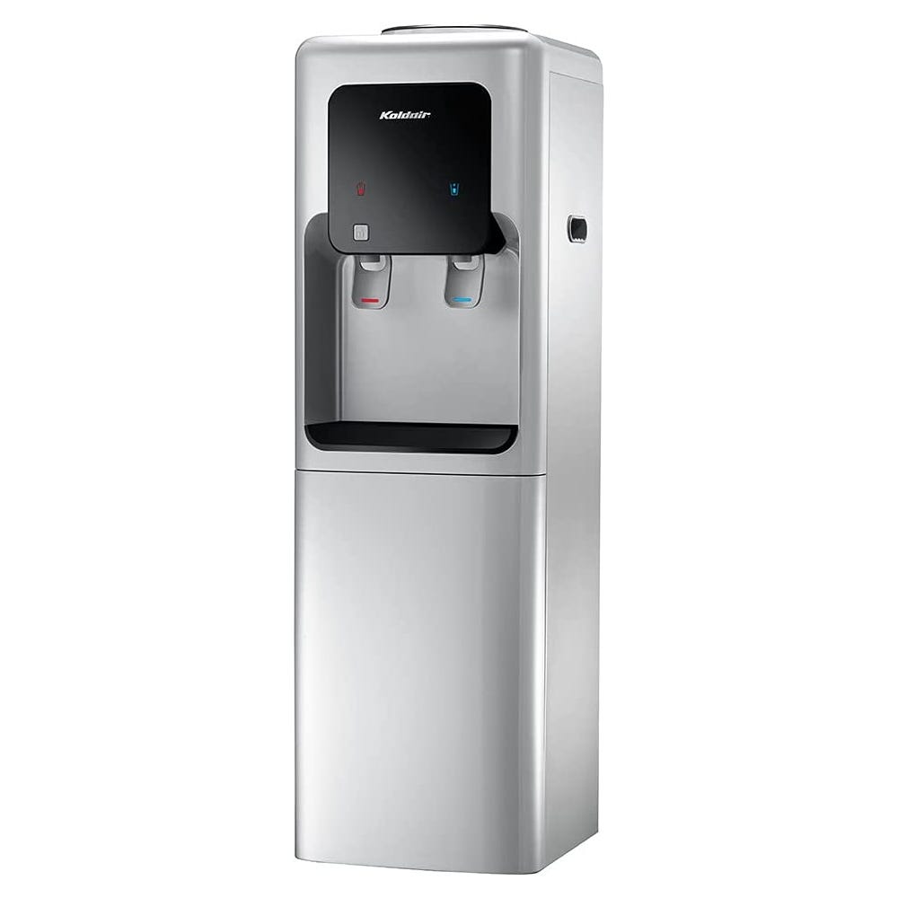 Koldair BF2.1 Water Dispenser, 2 Taps, with Refrigerator - Grey