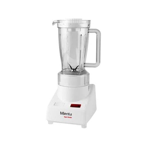 Mienta Electric Blender, 500 Watt, 1 Liter, BL721 - White