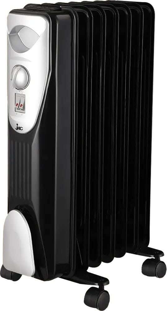 Jack NGH-329B Oil Heater, 9 Fins, 1200 Watts - Black