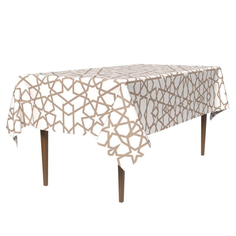Polyester Tablecloth, 140×300 cm - Multicolor