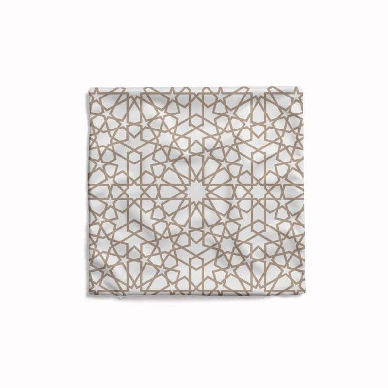 Velvet Cushion , 40×40 cm - White