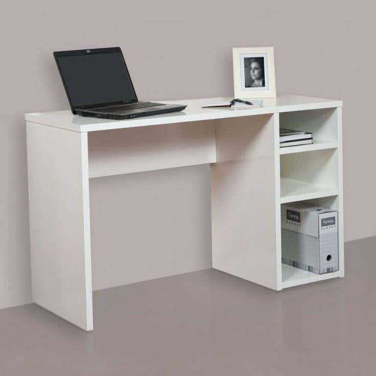 MDF Desk, 75×60×120 - White