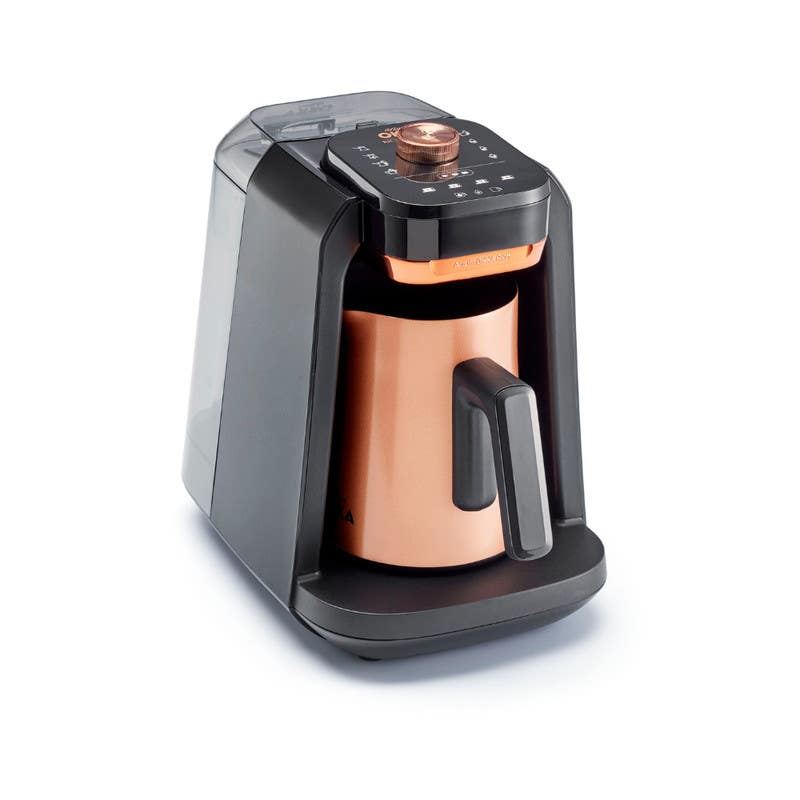 Arzum Ok0038-0400 Coffee Machine, 700 Watt, 4 Cups - Black Copper