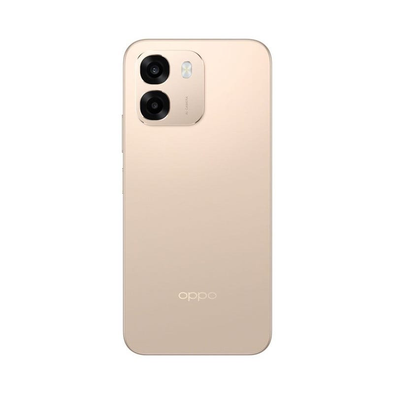 Get Oppo A17k Mobile Phone, Dual SIM, 64 GB, 3 GB RAM - Gold with