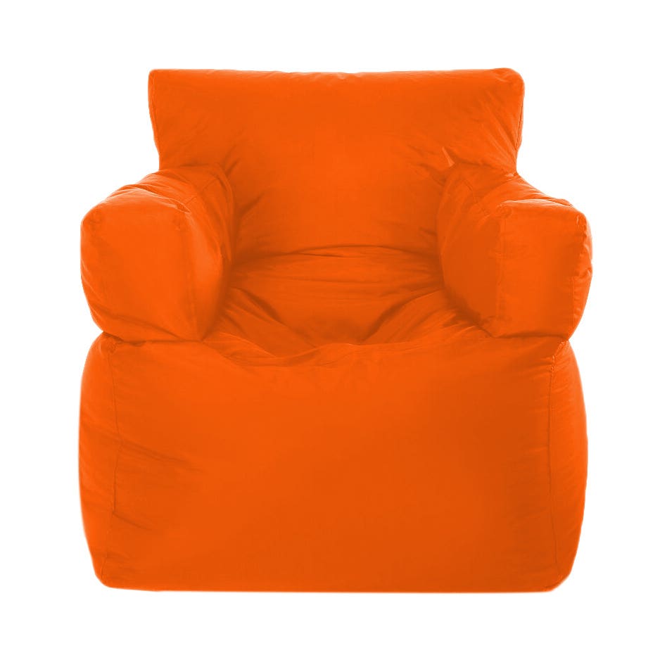 Water Proof Modern Bean Bag, 75×78×92 cm - Orange