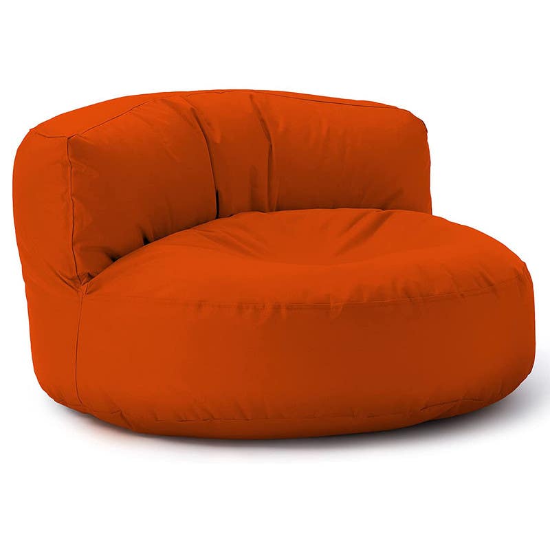 Cozy Twix Bean Bag, 50×90×90 cm - Orange