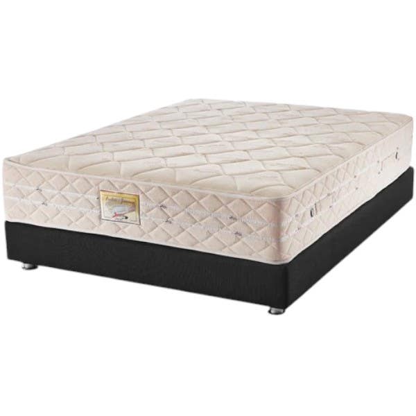 Jansen Pocket Cotton Mattress with Separate Springs, 27 cm Height - Beige