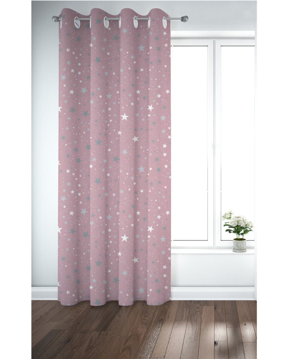 Polyester Curtain, 130×260 cm - Multicolor