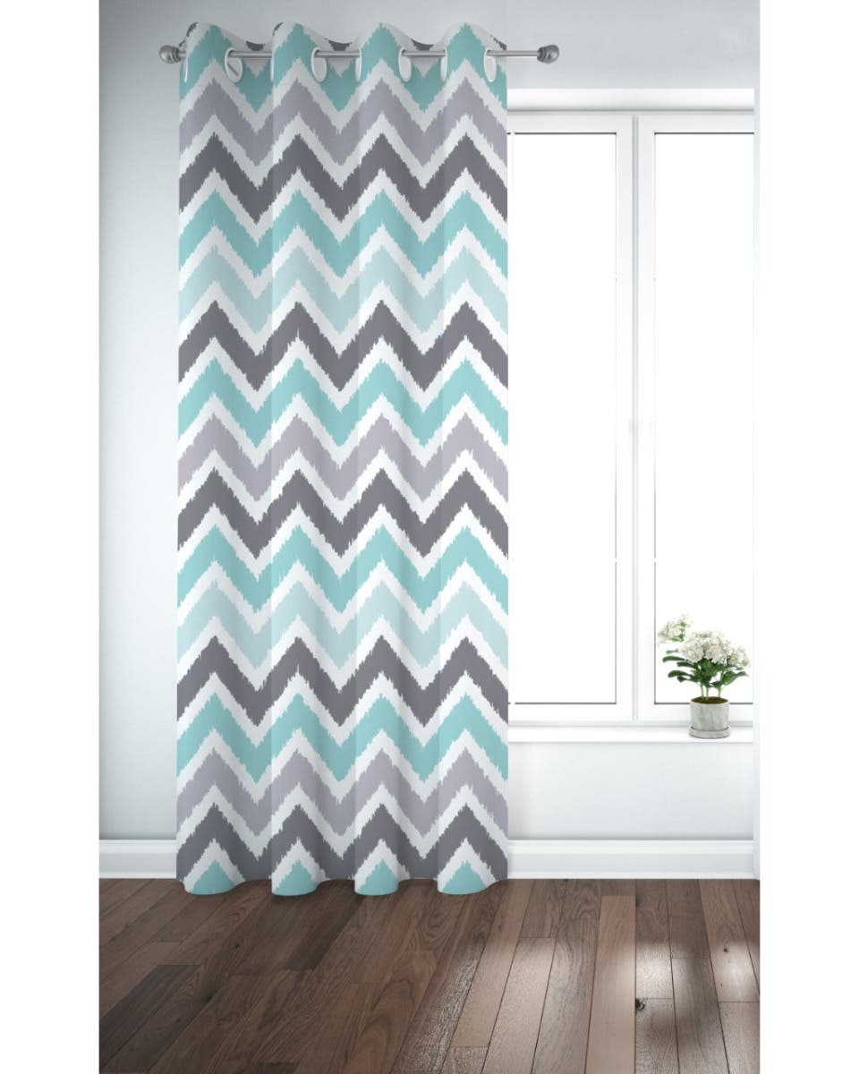 Polyester Curtain, 130×260 cm - Multicolor
