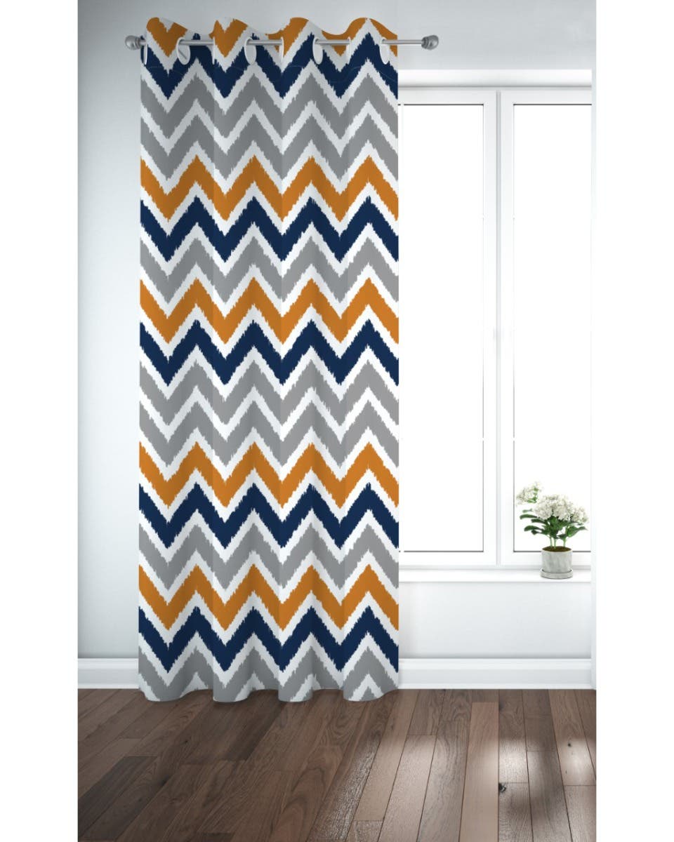 Polyester Curtain, 130×260 cm - Multicolor