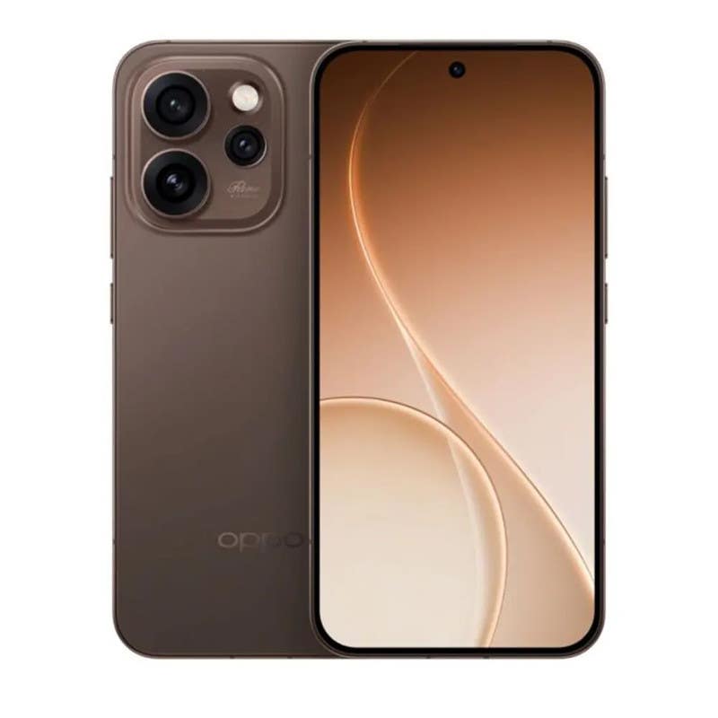 Oppo Reno 15 Pro Dual SIM Mobile Phone, 12GB RAM, 512GB Storage, 5G Network - Brown