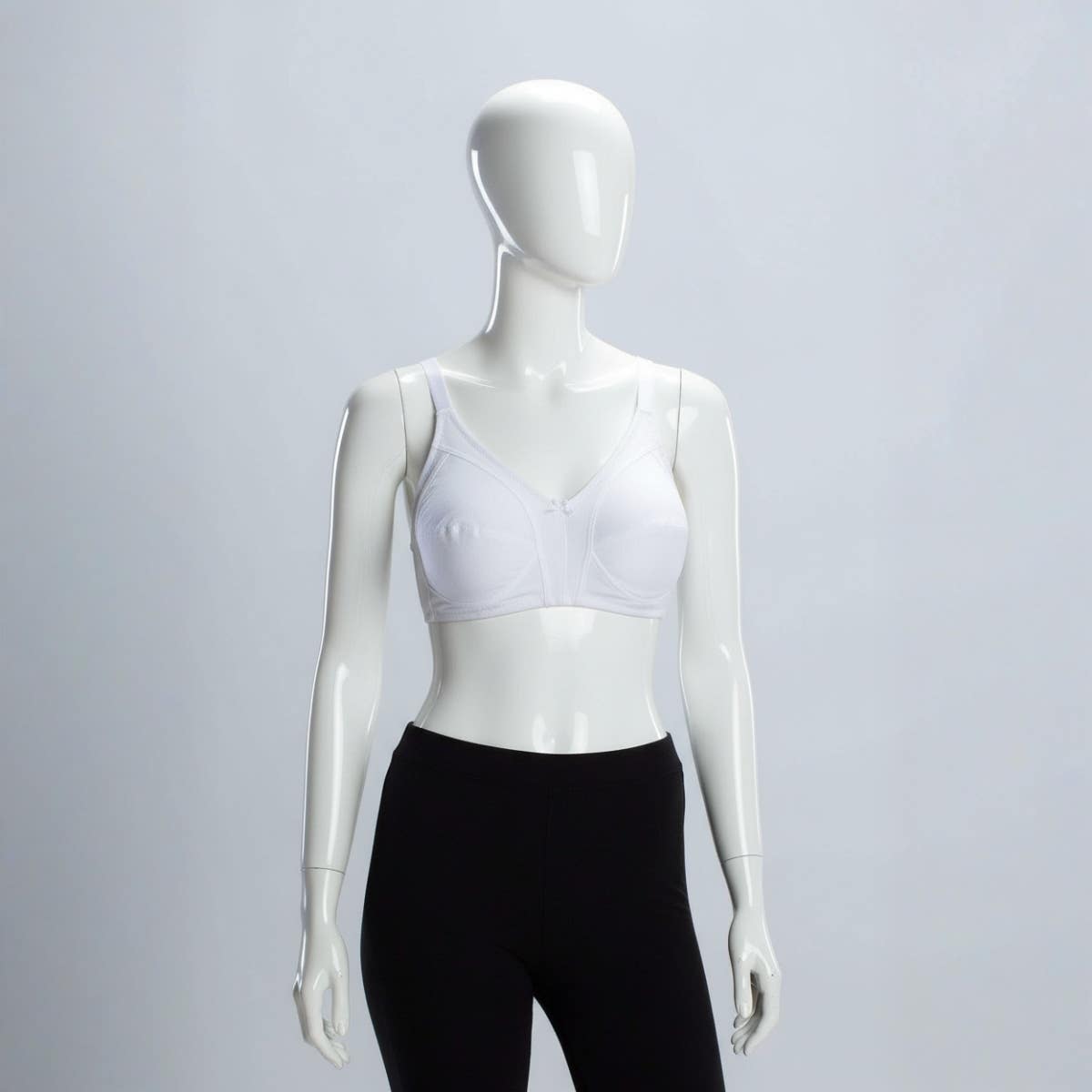 Carinawear Non-Padded Microfiber Bra - Adjustable Straps, Medium Coverage