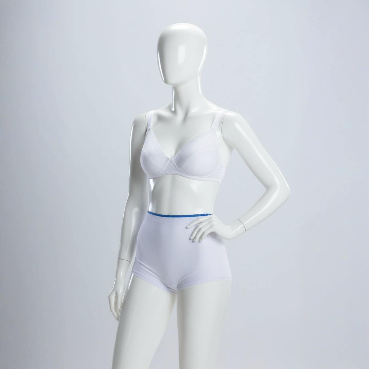 Carinawear Non-Padded Microfiber Bra with Lace Lining