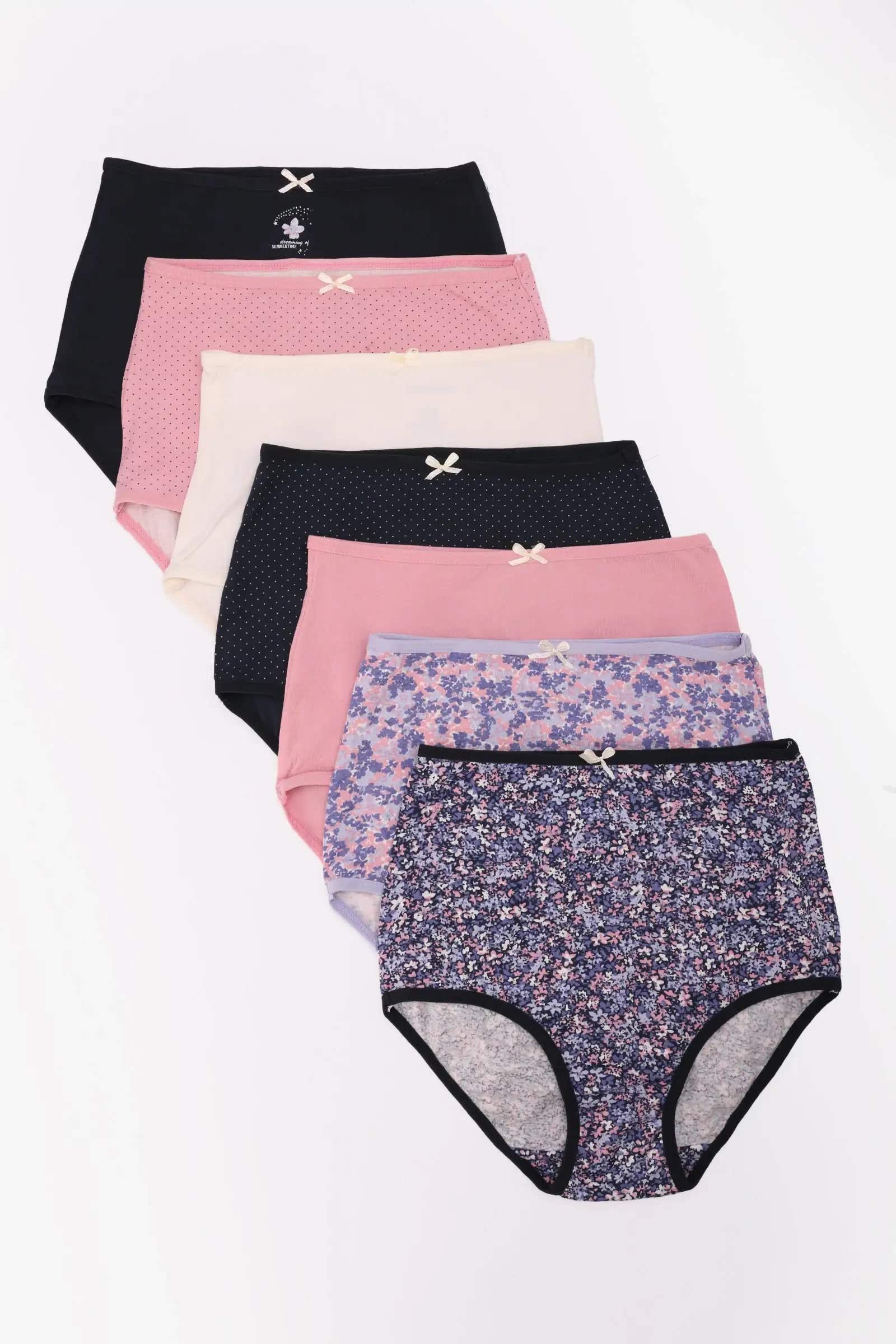 Pack of 7 Full Brief Panties