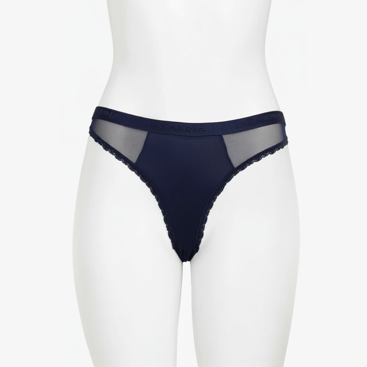 Sheer Mesh Detail Panty