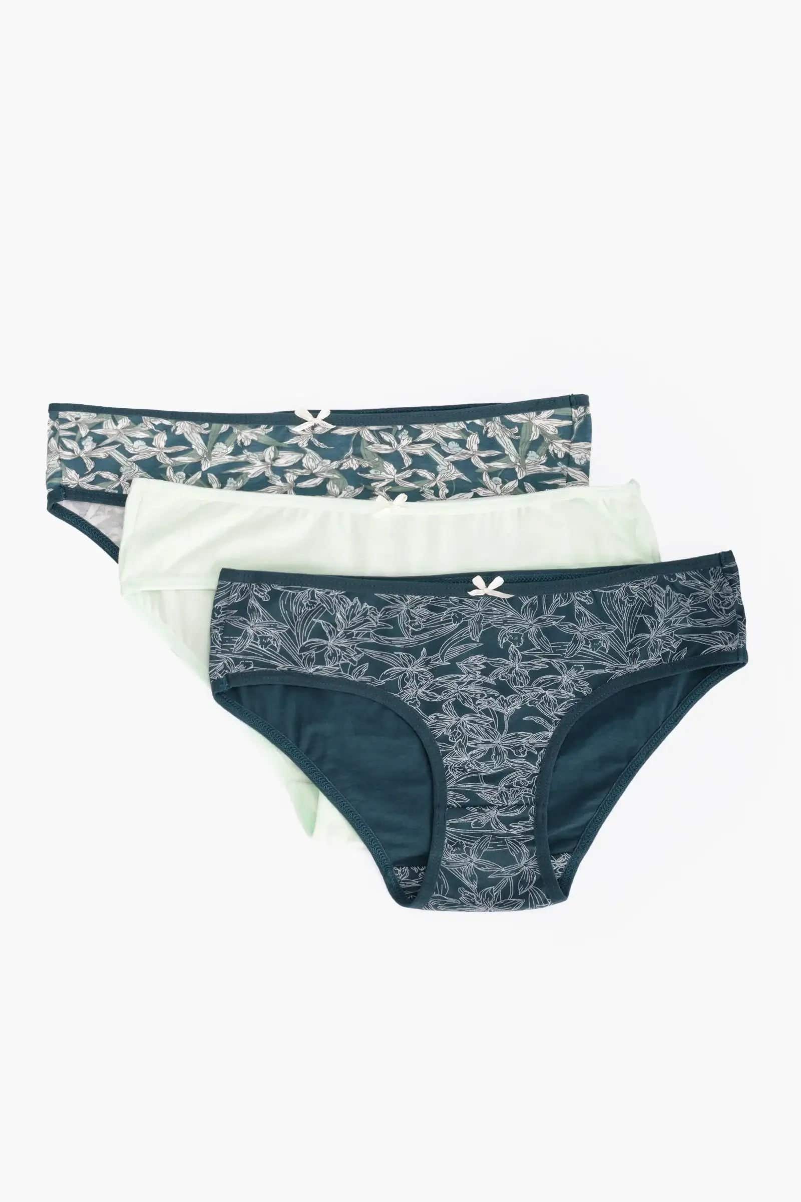 Pack of 3 Colored Bikini Panties