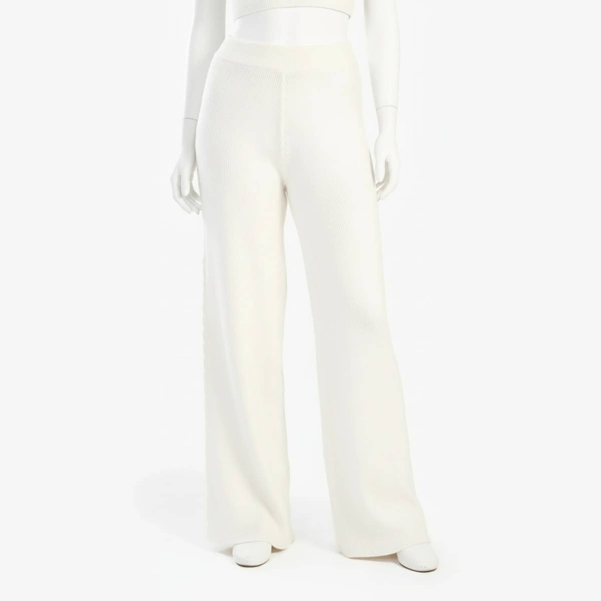 Carinawear Ribbed Wool Lounge Pants - Cozy Lounge & Street Style Essential
